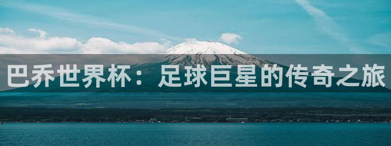 2026年世界杯对阵图:巴乔世界杯:足球巨星的传奇之旅