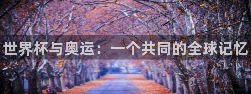 世界杯直播观看:世界杯与奥运:一个共同的全球记忆
